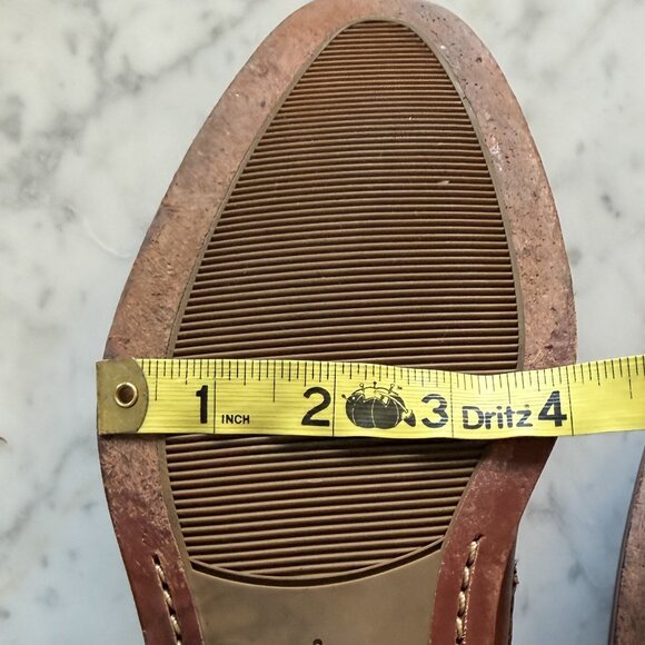Cole Haan / Nike Air Men Single Monk Strap Tan Leather Dress Shoes Size 8M main image 6